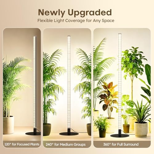 360° Grow Lights for Indoor Plants with Stand, Up to 67'' Adjustable Height - Image 4