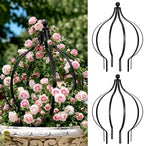 BreezeHug 2 Set Garden Obelisk Trellis Peony Cages and Supports, Circle by Unknown