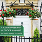 3 Pack 8/10/12 Inch Hanging Planters for Indoor Plants with Self-Watering - Image 7