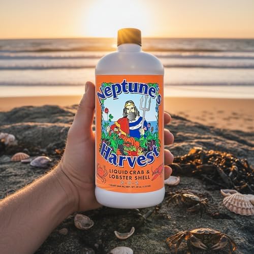 Neptune’s Harvest Organic Crab & Lobster Shell Multi-Purpose Liquid Fertilizer (2-0-2) - 36oz Bottle - Rich in Nutrients Soil Fertilizer - Plant Food for Lawns, Gardens, and Vegetables - Image 5