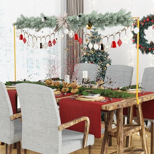 Over The Table Rod Stand with Clamps Gold Table Arch Banner Stand - Image 5