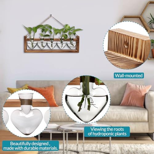 Plant Terrarium Hanging Propagation Stations Gift for Women - Image 4