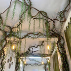 68.9ft Hanging Vines with 19.69ft Branches, Jungle Party Decorations - Image 3