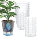 Wonderjune Self Watering Planter, 5.91'', Clear, 9 Pcs by Wonderjune