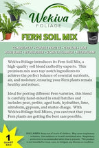 Fern Growing Soil Mix – 5 Quarts - Custom Soil Blend – Potting Mix for Fern Plants – Specially Developed by and for Professional Nursery Growers - Nutrient-Rich Formula - Image 2