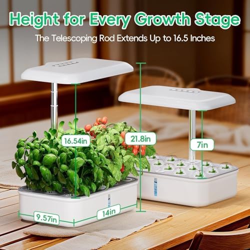SPECILITE 14 Pods Smart Hydroponics Growing System Kit, with 5L Water Tank - Image 6