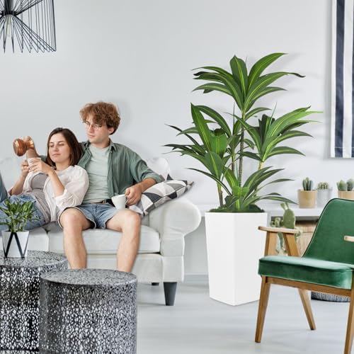 5FT Artificial Dracaena Tree Indoor Plants for Home Living Room Decor - Image 6