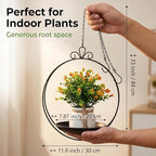 Hanging Planter for Indoor Outdoor Plant, Plant Hanger, Hanging Plant Tray - Image 2
