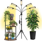 LED Grow Lights for Indoor Plants Full Spectrum 5 Heads Light,Indoor Grow Lamp with Timer and Auto On/Off Timing 5/10/15H, 450 LEDs Plant Lights for Indoor Growing with Tripod Stand. by Oktrionce