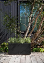 Veradek Block Series Long Box Planter - Rectangular Outdoor Planter - Image 7