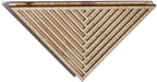 Wall Mounted Vase 1pc Wooden Triangle Wall Planter Geometric by Unknown