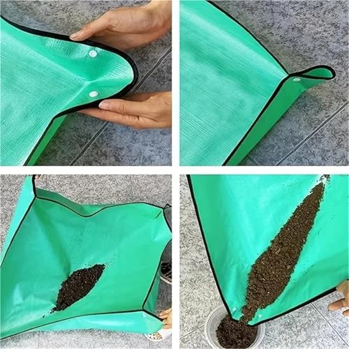Repotting Mat 1pc Planting Mat PE Gardening Potting Mat DIY Foldable Waterproof Flower Plant Transplanting Mats for Gardening Tools(1pc 100cm) - Image 5