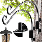 AJART Swivel Plant Hangers Outdoor: 16"/2Pcs Heavy Duty Wall Mount Bracket by AJART