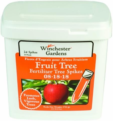 Fruit and Citrus Fertilizer Spikes, 8-18-18, 24 Spikes/Bucket by BarnEleven