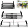 Youyole Railing Hanging Planter Holder, Adjustable Balcony Flower Pot Stand by Ajaredlulu
