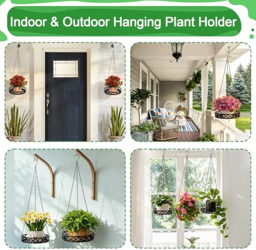 OwnMy 3PCS Plant Hangers Indoor Outdoor, Hanging Planters for Indoor Plants - Image 7