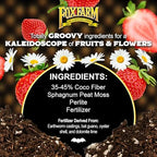 FoxFarm Strawberry Fields Fruiting & Flowering Potting Soil, 1.5 Cu.ft (Pack of 2) - Designed to Pump Up Your Blooms, Fruits, and Berries - Made for the Fruiting and Flowering Stages of Plants - Image 5