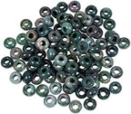 TUMBEELLUWA 40pcs Crystal Stone Large Hole Beads for Jewelry Making 8x14mm by TUMBEELLUWA