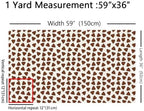 Poop Fabric By The Yard, Funny Cartoon Upholstery Fabric for Chairs, Cute and Humorous Decorative Fabric, DIY Art Gift Indoor Outdoor Fabric, Upholstery and Home Accents, Brown, 10 Yards - Image 5