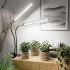 GooingTop LED Grow Light,White Full Spectrum Clip Plant Growing Lamp - Image 6