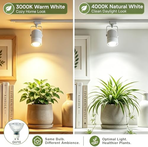 GU10 LED Grow Light Bulb, Dimmable Full Spectrum for Indoor Plants - Image 4