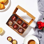100PCS 7x4.3x1.5 Inch Plastic Clear Cookie Boxes with Window Chocolate Truffle Orec Pastry Bakery Dount Boxes Browine Soap Treat Boxes for Party Favors Wedding Christmas Valentine's - Image 7