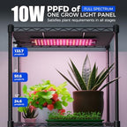 Barrina CX83 Plant Shelf with Grow Light, 5-Tier 40W, 15.7x11.8x59.1IN - Image 6