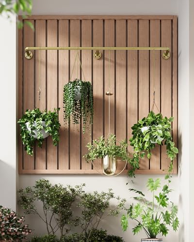SOFITORG 65.7" Metal Plant Hanging Rod with 6 Chains, Pots Not Included - Image 3