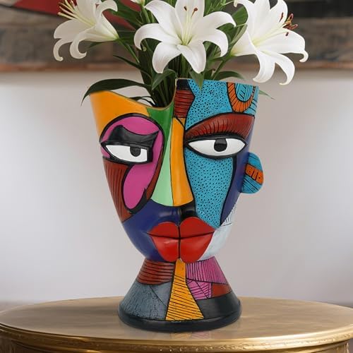 Face Planters for Indoor Plants Unique Abstract Face Planter Pots by UWONDERFUL