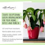 Lechuza 16043 Classico LS 28 Self-Watering Planter, Charcoal Metallic - Image 7