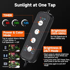 fishkeeper Clip On Aquarium Stream Light with 24/7 Mode(36W) - Image 2