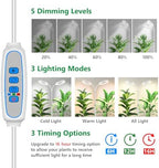 Aumtrly Large Plant Grow Light Indoor, 2 Head Full Spectrum, with 68" Stand - Image 2