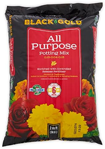 SunGro Horticulture Potting Mix - All Purpose with Fertilizer - 2 Cu Ft - Peat Moss, Bark, Plastic by SunGro%C2%AEHorticulture