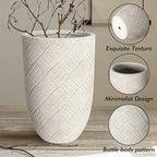 Oakrain Large Rustic Planters for Indoor Plants, 17.7" Tall Floor Planter - Image 5