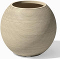 Veradek Strata Series Sphere Planter - Round Outdoor Planter by VeradekOutdoor