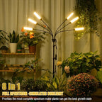 LED Grow Lights for Indoor Plants Full Spectrum, 540 LEDs Plant Lights for Indoor Growing with 58" Adjustable Stand, Plant Grow Lights with Auto 5H/10H/15H Timer for Indoor Tall Plants. - Image 2