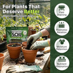 WONDER SOIL | Organic Potting Soil | 12 QUARTS of Ready to Plant Coco Coir Fully Loaded with Nutrients | 3 LBS Bag Expands to 12 Quarts of Indoor Outdoor Soil | Incl Worm Castings, Perlite - Image 6