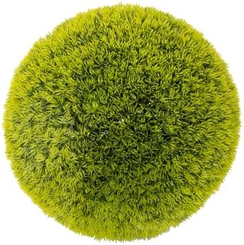 Deco 79 Faux Foliage Artificial Foliage Ball, 15" x 15" x 15", Green - Image 2