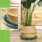 Shellwei 18 Pack 16 Inch Plastic Plant Saucers Extra Large Clear Flower Pot Drip Trays Plants Drip Tray Plant Drainage Tray Plants Saucer Trays for Indoors Outdoors - Image 4