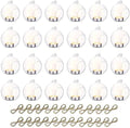 NUPTIO Hanging Glass Candle Holders, Set of 24 Globe Tealight Holders by Nuptio