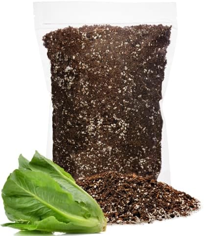 GARDENERA Premium Organic Potting Soil for Lettuce - (4 Quart Bag) by Gardenera