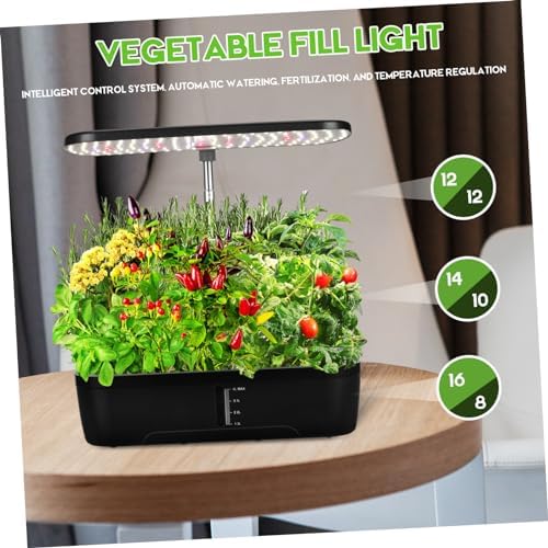Outanaya 1set Hydroponics Growing Led Grow Light Automatic Indoor Garden for Vegetables Intelligent Control Capacity Suitable for Home Gardening - Image 5