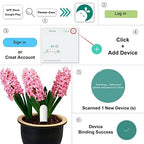 Soil Moisture Meter 4 in 1,Plant Water Monitor,Automatically detect Moisture/Temperature/Light/Fertility,Can Connect to Mobile Phone via Bluetooth,Hygrometer Sensor for Indoor Plants (3pc) - Image 5