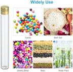 PATIKIL 50pcs 25ml Test Tubes 5.71x0.71in Glass Clear Test Tube Containers - Image 6