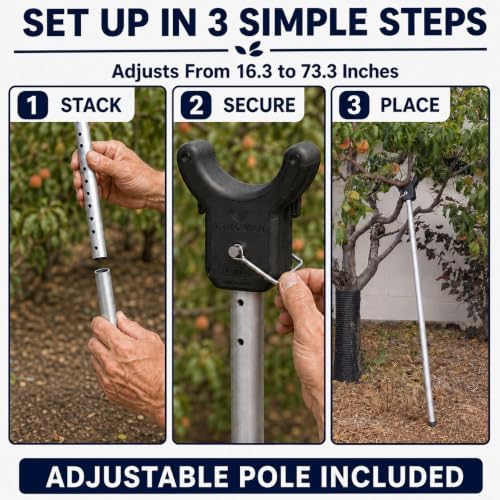 Tree Branch Support Pole & Crutch – Protect Limbs from Breaking (1-Pack) - Image 5