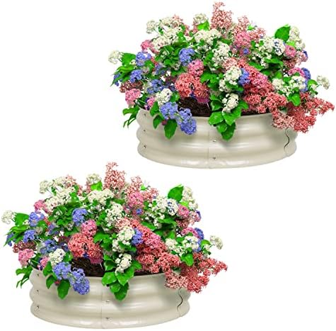 BPS Metal Raised Garden Bed, 2-Pack by AocieLLC