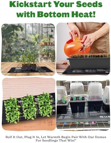 Epic Gardening Seedling Heat Mat for Plants – High-Performance 20W Heavy-Duty PVC Heating Mat for Seed Germination, Plant Growth, & Fermentation | Durable & Reliable Warmth for Indoor Gardening - Image 6