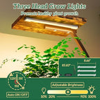 Plant Stand Indoor with Grow Lights, 8 Tiered Metal Plant Shelf with Wheels, 58" Tall Corner Plant Stand Flower Display Rack Holder for Living Room, Patio - Image 2