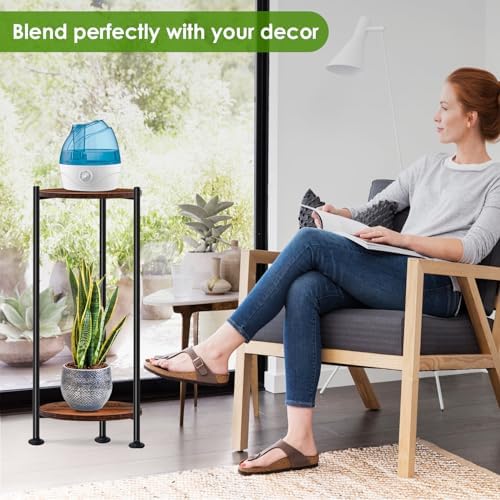 30'' Heavy Duty Plant Stand Indoor, for Living Room, Balcony, Deck, 2-Pack - Image 6