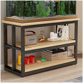 Side Table Fish Tank Stand, Terrarium Stand with Storage by Unknown